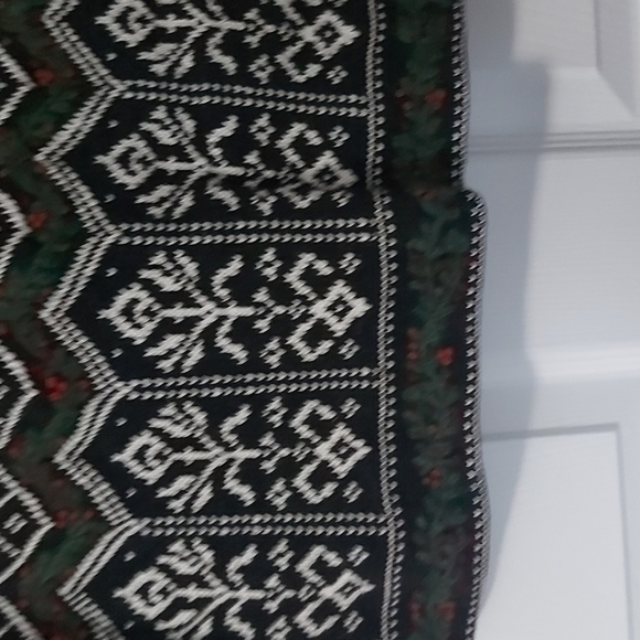 Talbots petite small 100 % cotton Christmas holiday sweater - Picture 6 of 10